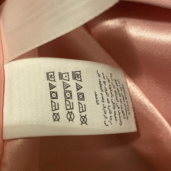 HABITUAL Girl’s Puff Sleeve Faux Leather Dress in Pink Sz. 3T - Picture 11 of 11